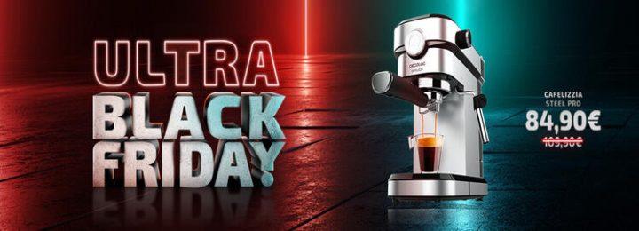 oferta la la cafetera cafelizzia steel pro black Friday