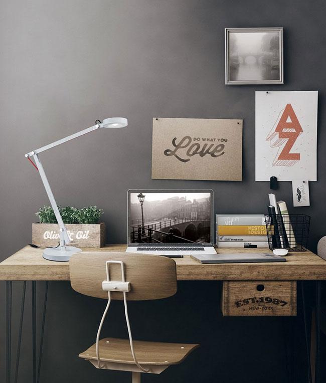 lámpara de escritorio