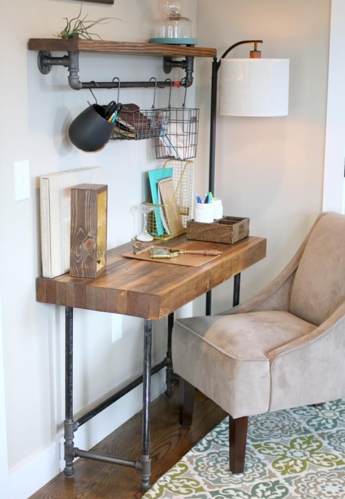 Añadir acentos industriales, consolida tu decoración.