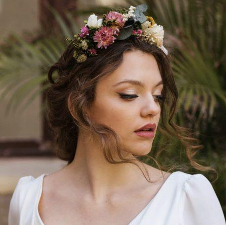 Maquillaje de Novia de invierno