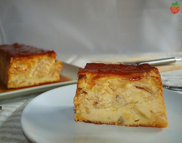 Pudin de manzana