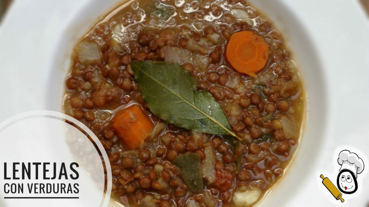 receta lentejas con verduras