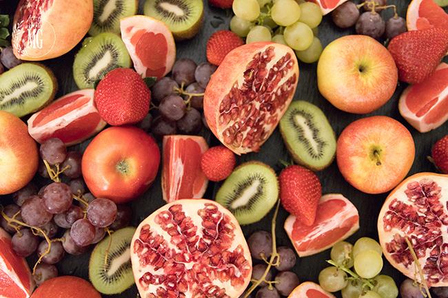 Espectacular bandeja de frutas