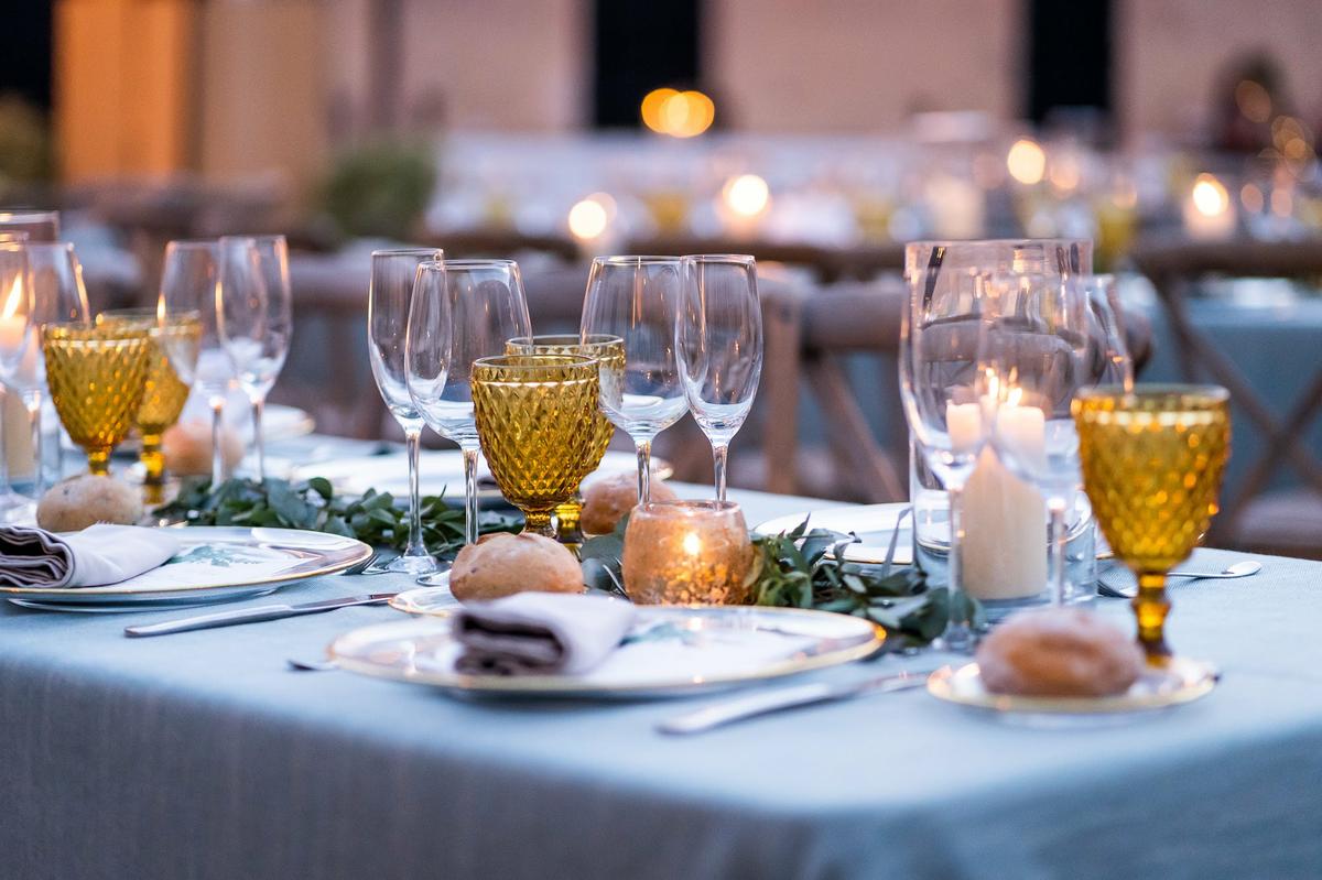Decoración en la boda de bea y Javi