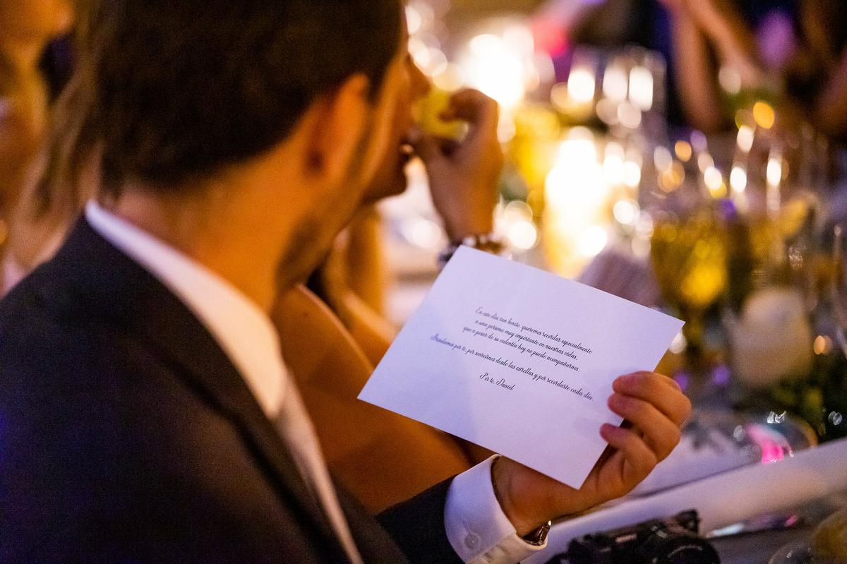 los invitados estaban emocionados