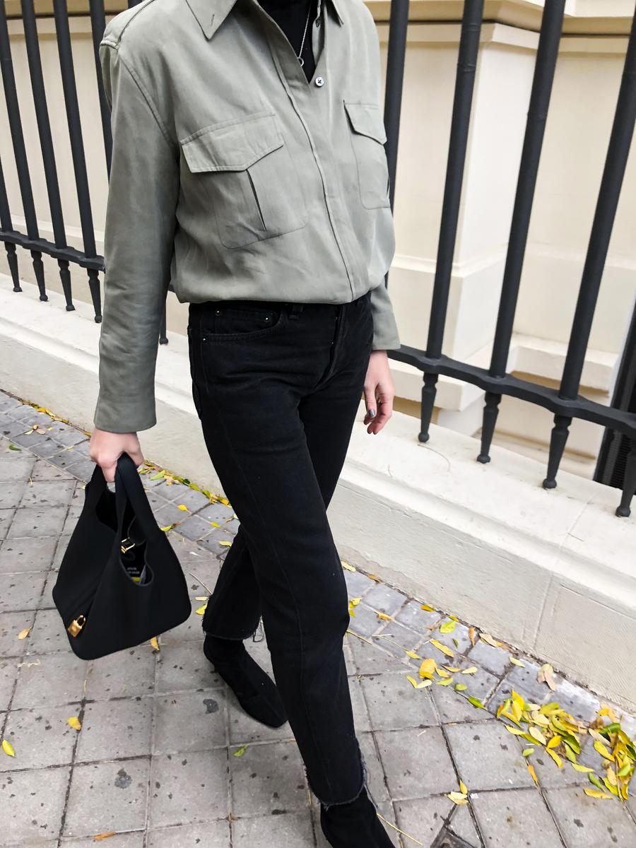 Trini | Equipment shirt Levis jeans