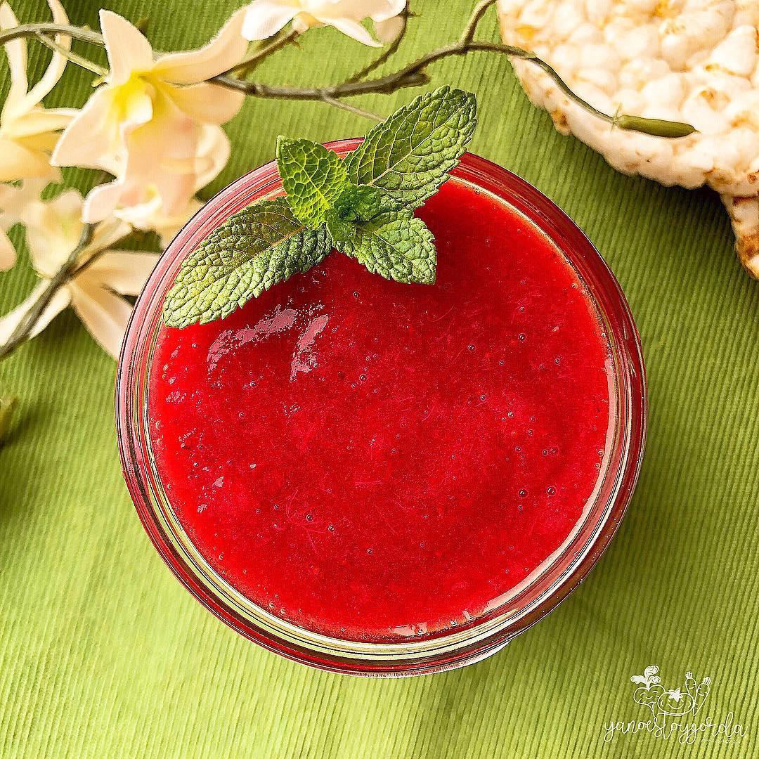 MERMELADA DE FRESA Y JENGIBRE SIN AZÚCAR