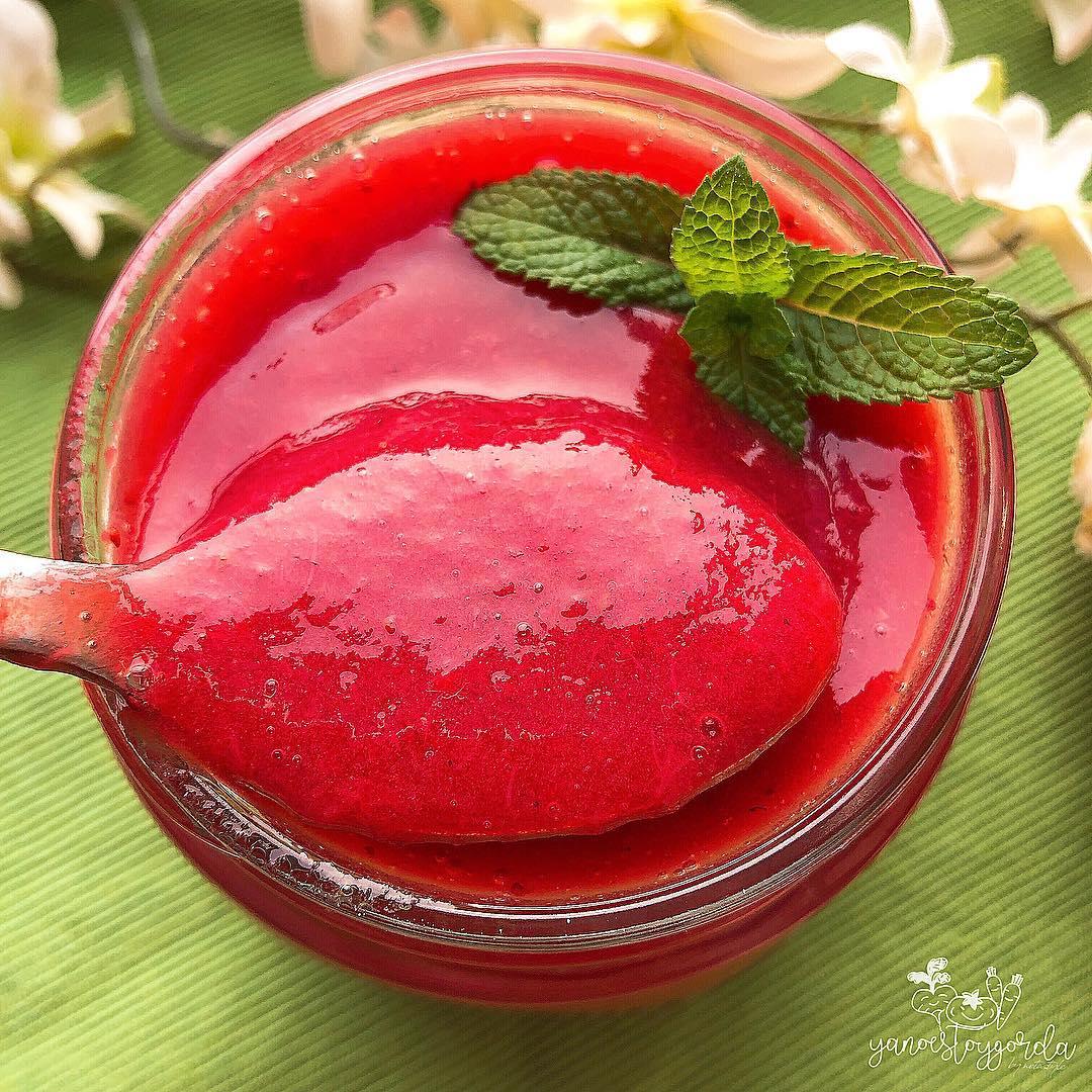 MERMELADA DE FRESA Y JENGIBRE SIN AZÚCAR