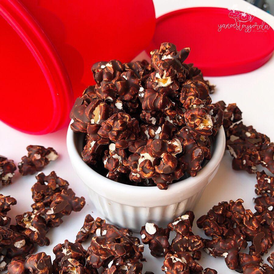 PALOMITAS CON CHOCOLATE