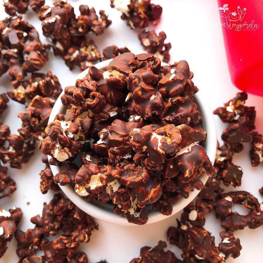 PALOMITAS CON CHOCOLATE