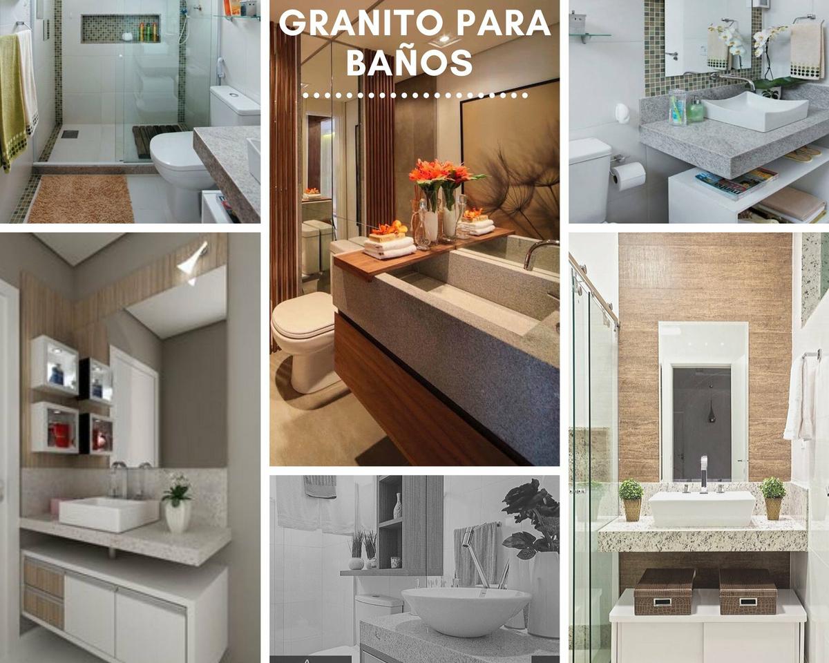 Encimeras de baño de granito: novedad en diseño interior