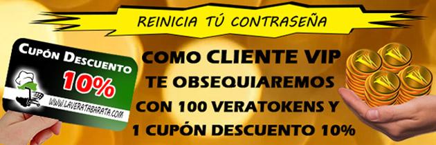 Promoción Bienvenida Clientes VIP