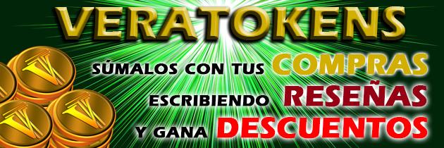 Veratokens, gana puntos y descuentos