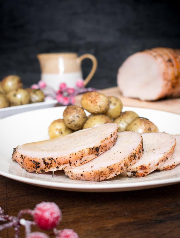 Receta de pechuga de pavo al horno en revista Maria Orsini