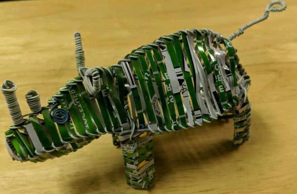 manualidades con aluminio