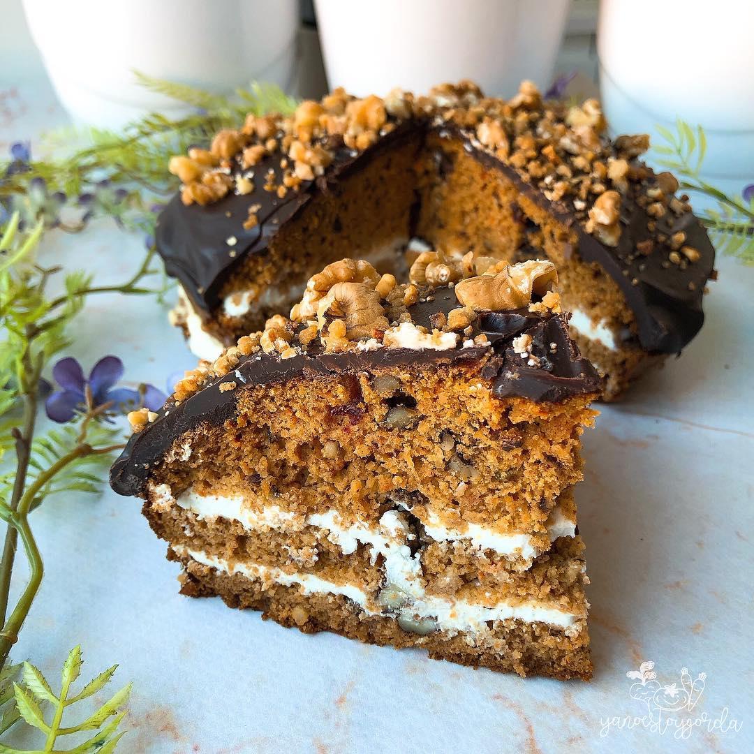 CARROT CAKE SIN GLUTEN