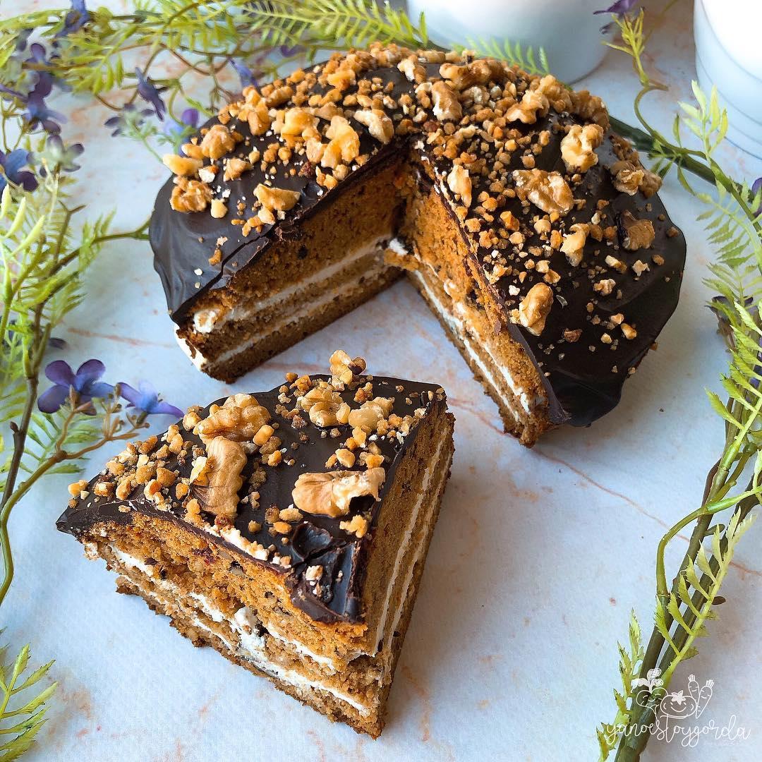 CARROT CAKE SIN GLUTEN