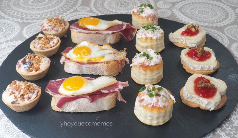 canapes variados 2