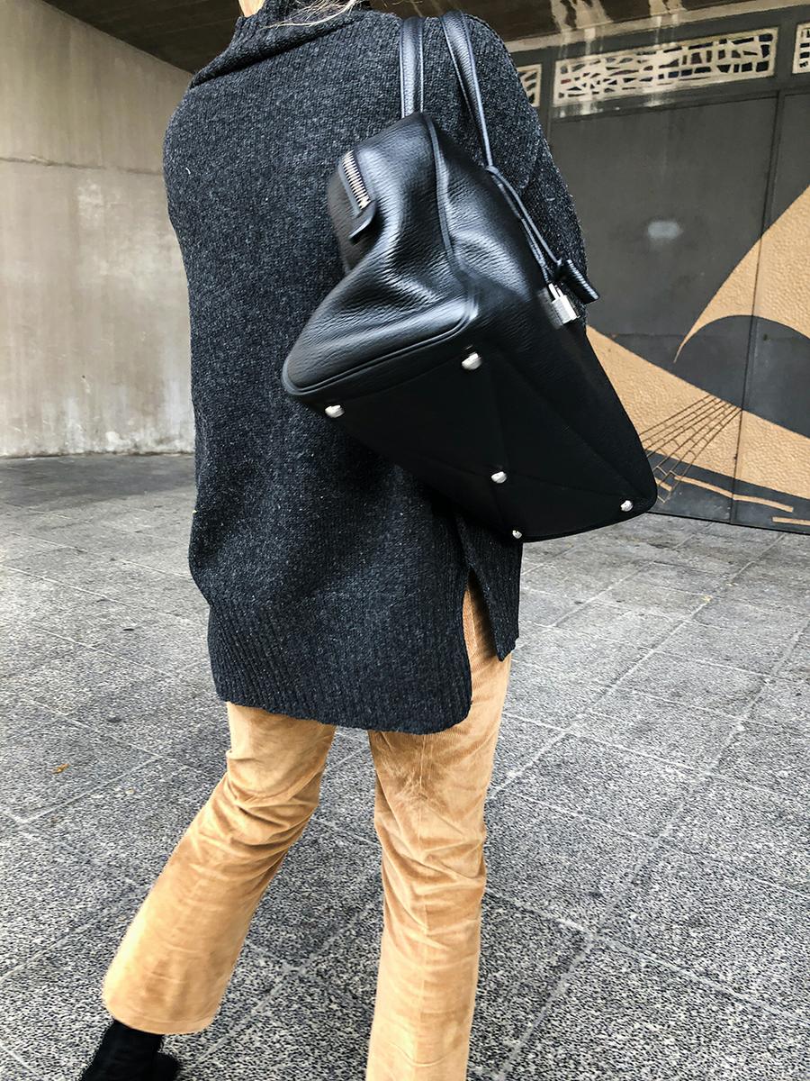 Trini | Prada pants Max Mara sweater