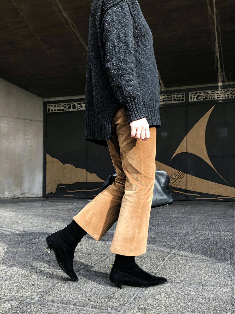 Trini | Prada pants Max Mara sweater