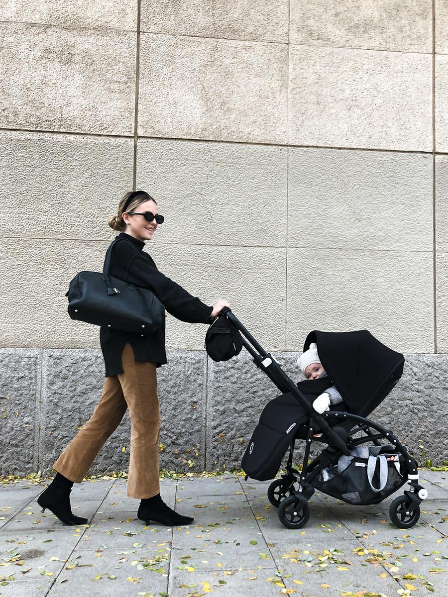 Trini | Prada pants Max Mara sweater