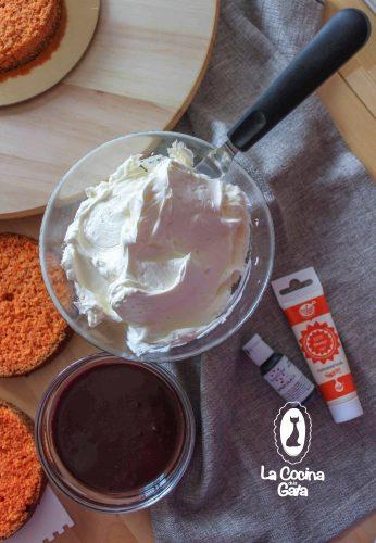 Swiss merengue Buttercream y Ganache listos