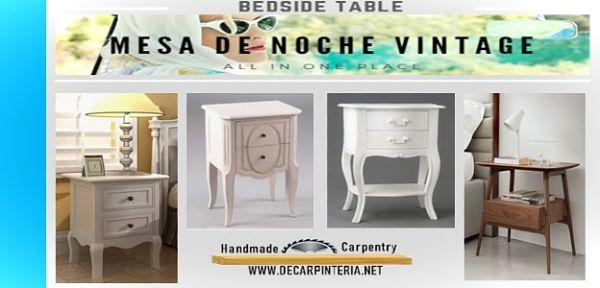 Mesa de Noche Vintage