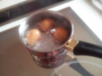 pastel de carne con huevo