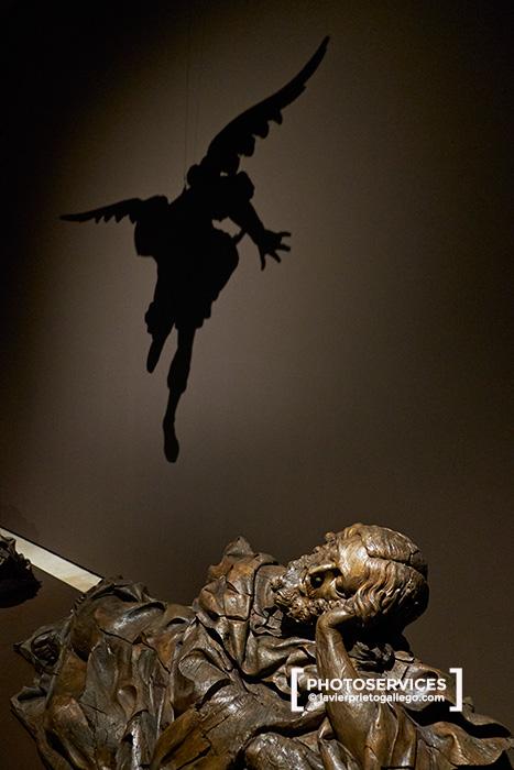 Santiago el Mayor (mediados del siglo XVIII). Procedente del Convento de Nuestra Señora de la Merced (Valladolid). Exposición: Almacén. El Lugar de los Invisibles. Museo Nacional de Escultura. Valladolid. Castilla y León. España. © Javier Prieto Gallego