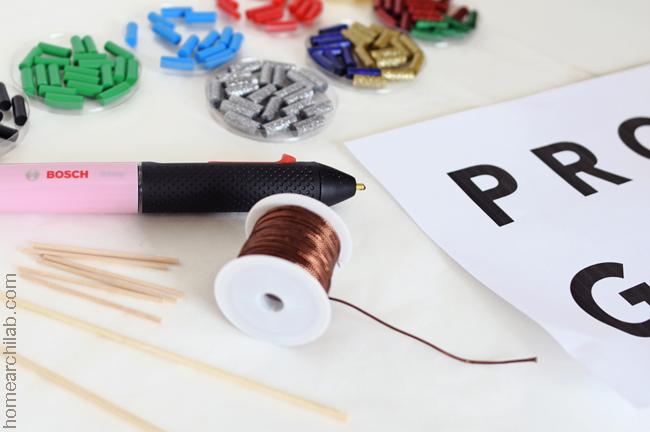 letras de silicona con gluey de bosch