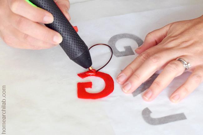 letras de silicona caliente