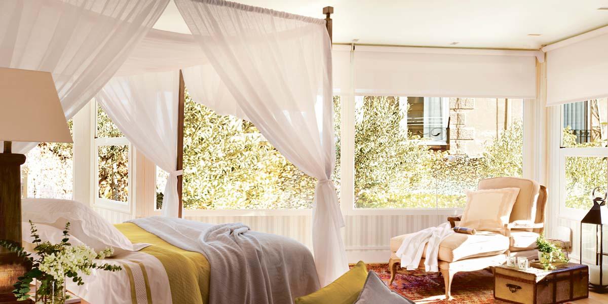 Camas con dosel