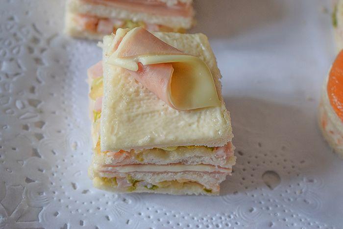 canape jamon y queso