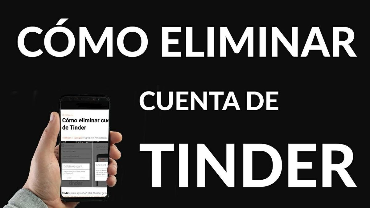 Darse de baja en Tinder