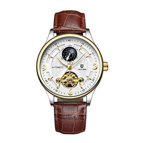 Homyl Reloj Mecánico de Pulsera Elegante Matreriales de Regalo para Deportista Duradero -...