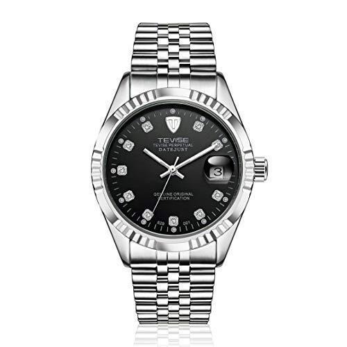 TEVISE 629-001 Hombres del Estilo del Negocio Reloj mecánico automático Reloj de Aguja...