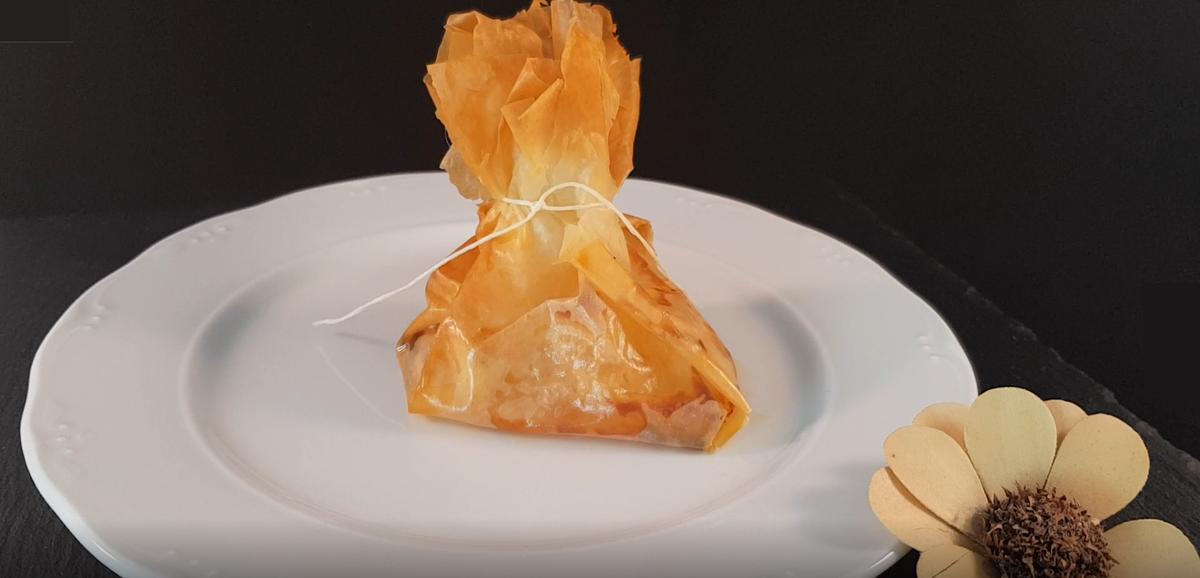 Sacos sorpresa de masa filo