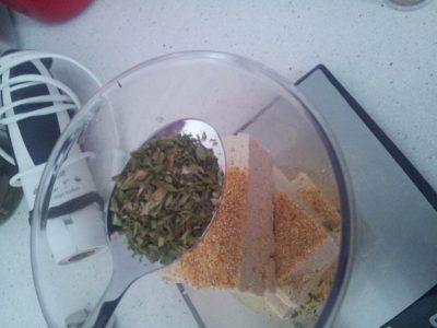 Base de pizza con tofu (6)