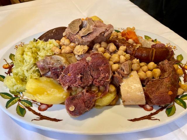 Cocido Real. Posada de la Villa