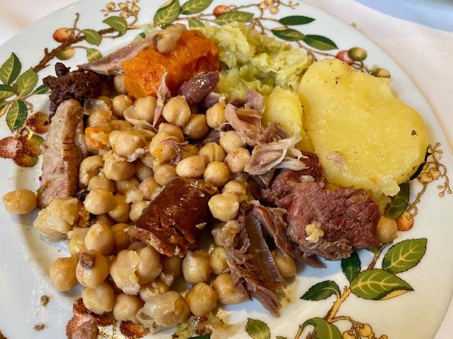 Cocido Real. Posada de la Villa