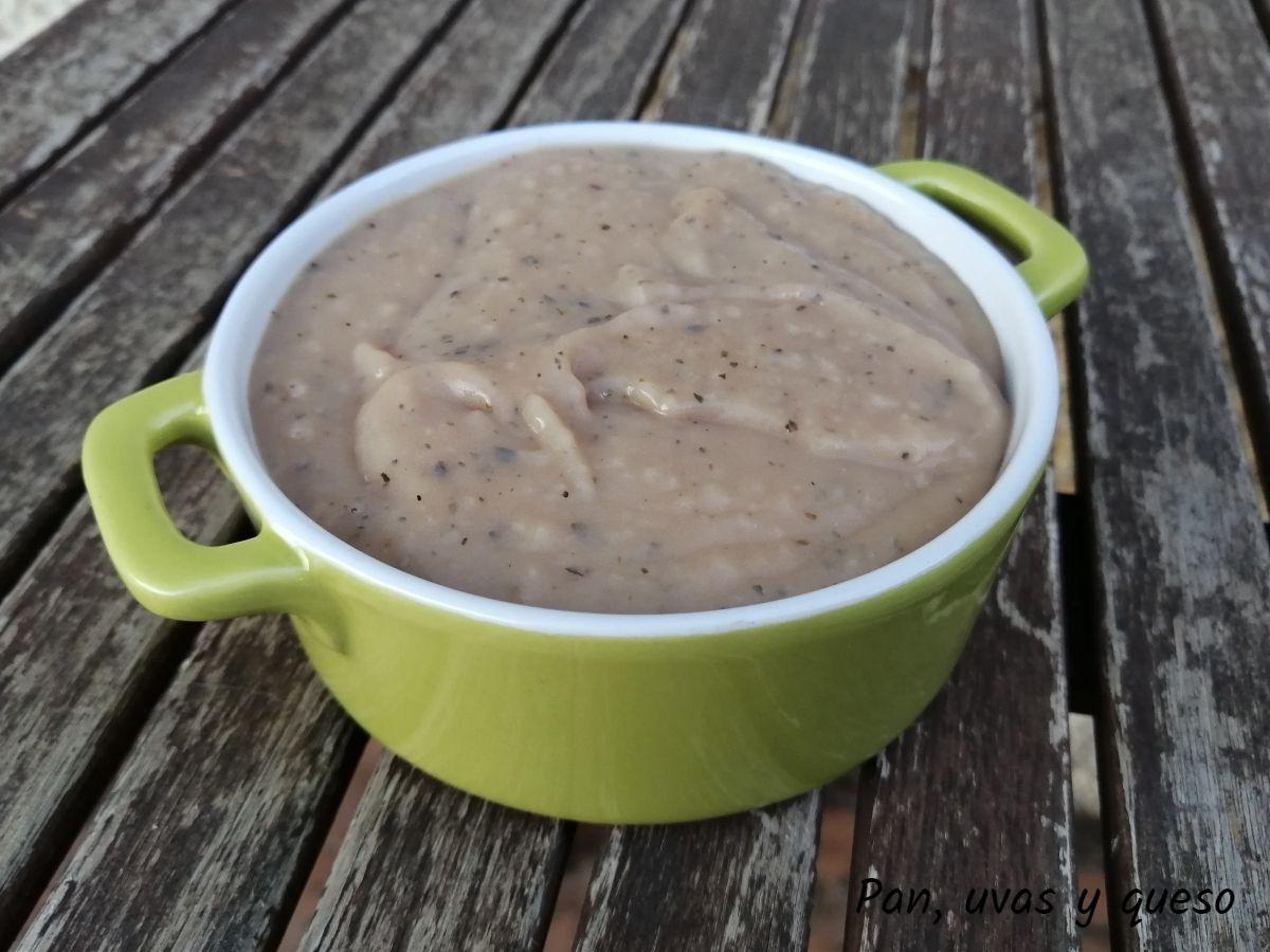 green tea curd crockpot - pan uvas y queso 