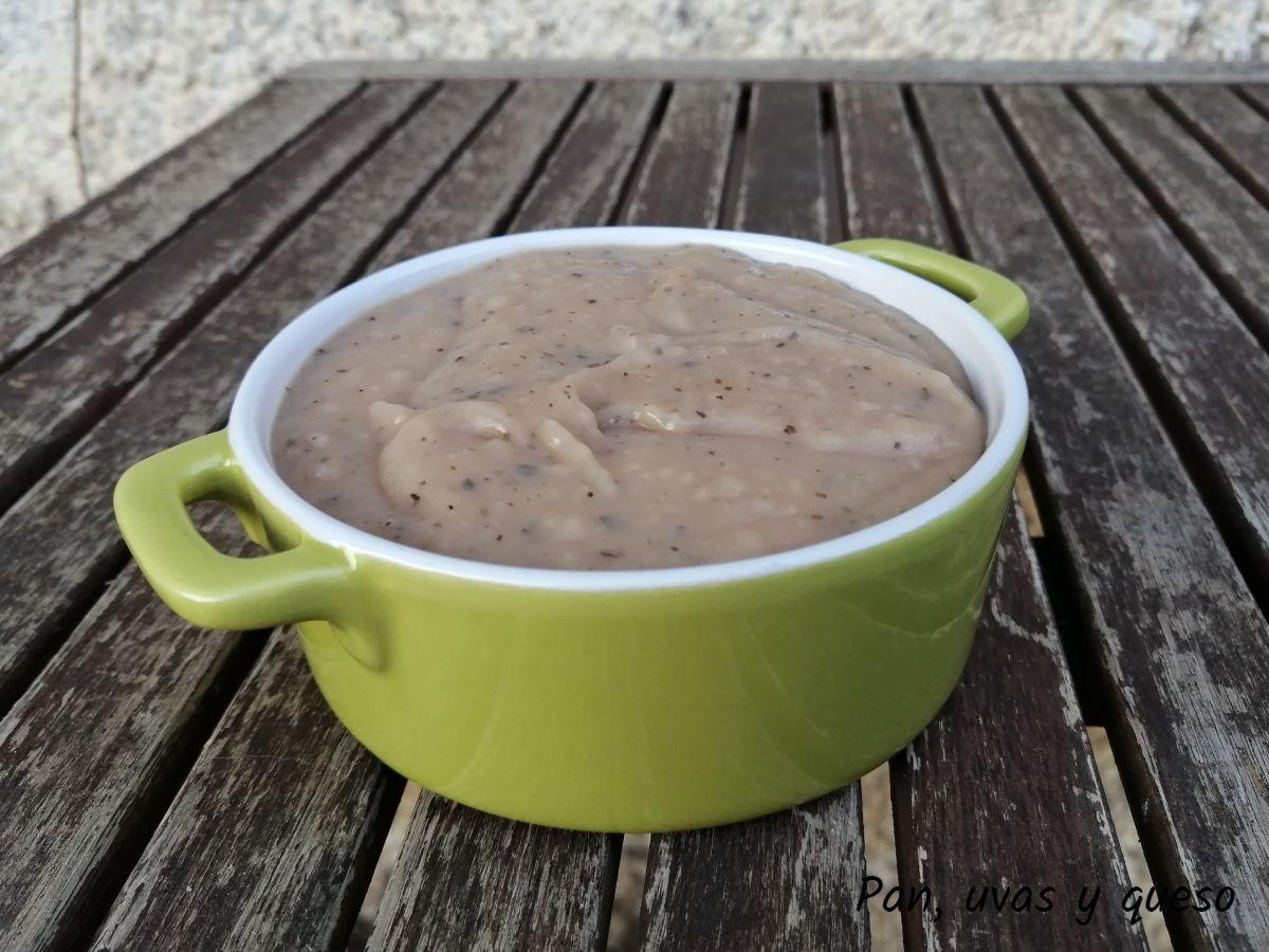 green tea curd crockpot - pan uvas y queso