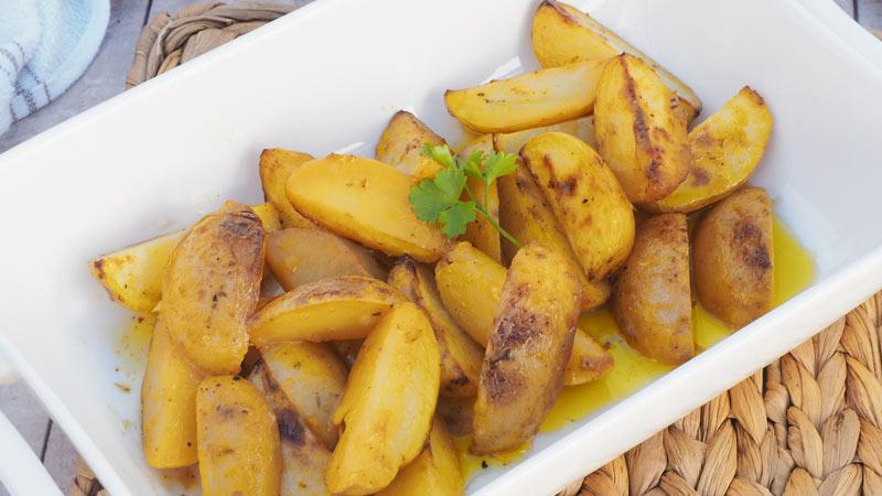 paso a paso patatas al limon faciles