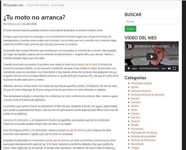 web tematica scotters