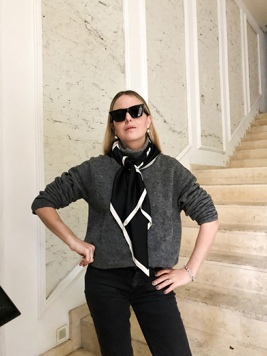 Trini | Balenciaga jeans Balenciaga sweater