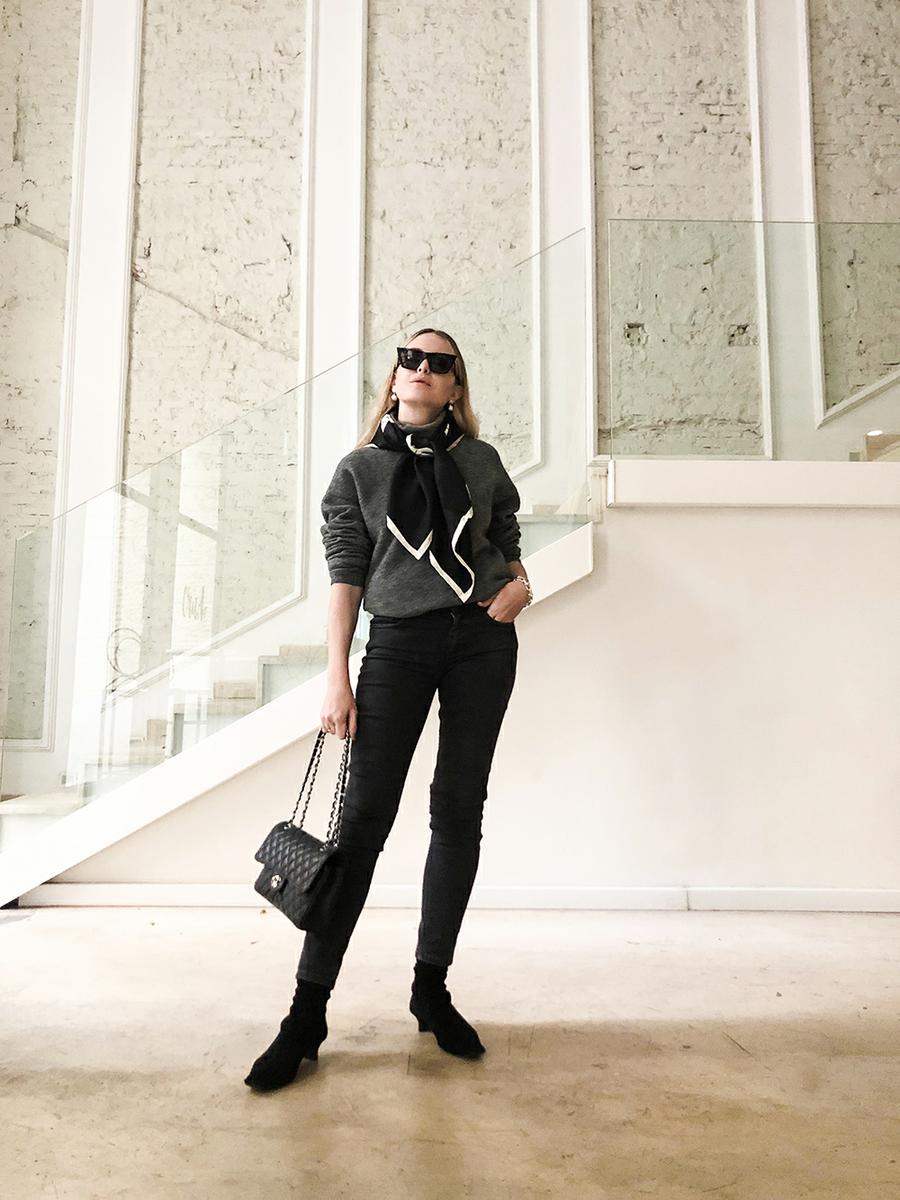 Trini | Balenciaga jeans Balenciaga sweater