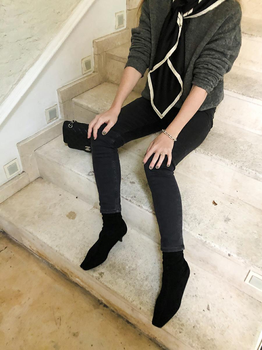 Trini | Balenciaga jeans Balenciaga sweater