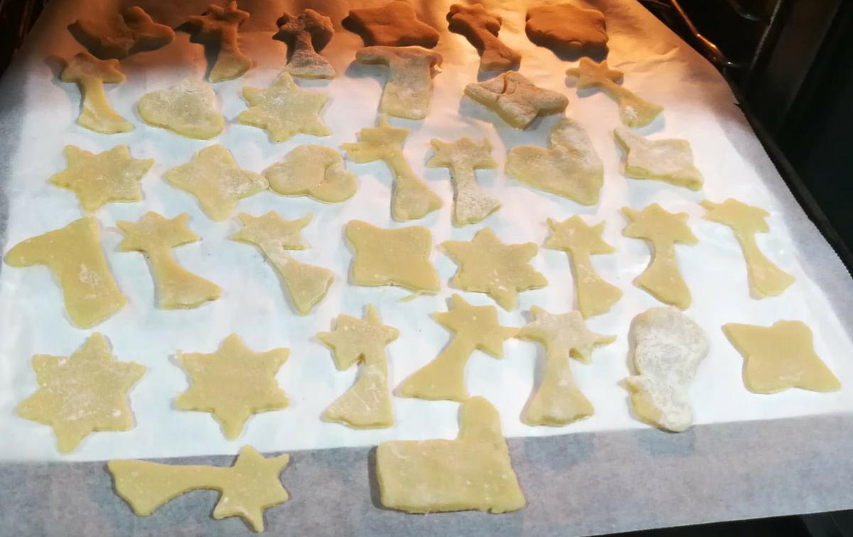 las galletas sin lactosa caseras van al horno