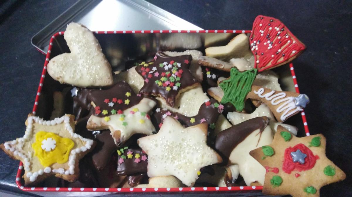 Galletas caseras con chocolate