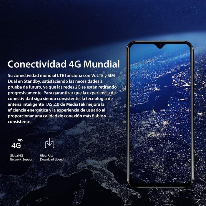 Blackview A60 Pro, conectividad